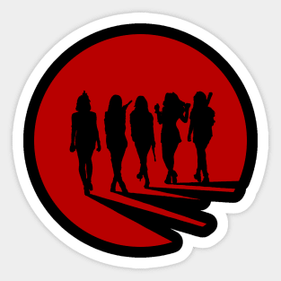 Bad Boy Silhouette Sticker